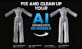 fix and clean up your ai generated 3d models