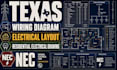do wiring diagram electrical layout residential electrical drawing texas nec