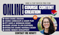do professional lms setup and course upload on teachable, thinkific, kajabi