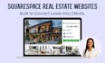 design redesign squarespace real estate website that converts leads into clients