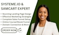 build a samcart sales funnel and checkout page