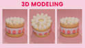 custom 3d food, dessert and beverage models