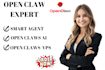 openclaw setup openclaw whatsapp install open claw server configuration