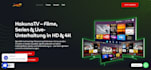 design a modern streaming website