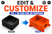modify and customize your stl or 3d cad model for 3d printing
