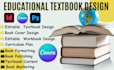 design and format educational textbook, workbook and KDP book layout