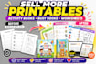 design printable kids cover coloring books activity ebook busy book pages