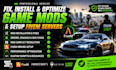 install, fix game mods troubleshoot errors, setup fivem and redm servers setup
