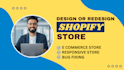 design a high converting shopify store