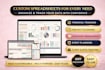 create custom excel spreadsheet, google sheets microsoft excel, excel template