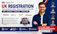 do uk registration for amazon, ebay, temu, shopify sellers