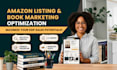 optimize KDP book listing backend keywords a plus content arc book marketing