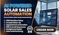 create ai powered solar sales and appointment automation systems