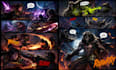 create cinematic comic book storyboards, sequential art, and graphic novel pages