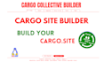 design, redesign and develop cargo collective site fix cargo website bug