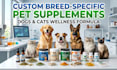 formulate breed specific pet supplements for dogs and cats