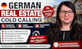 do german real estate cold calling and appointment setting