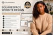 design squarespace website redesign, squarespace seo