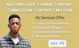 create masterclass course content and online course curriculum content creation
