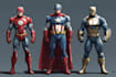 do a superhero comic