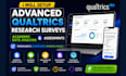 setup advanced qualtrics research surveys academic data analysis and assessments
