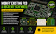 modify existing pcb and recreate schematic for microcontroller boards