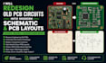 redesign old pcb circuits into modern schematic and pcb layouts
