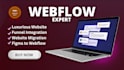 luxurious website, funnel integration, website migration, figma to webflow,