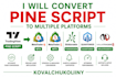 convert tradingview pine script to mt4, mt5, thinkorswim, quantower ninjatrader8