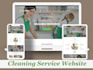 design post construction cleaning commercial and residential cleaning website