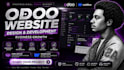 design a odoo website and set up your erp CRM with webflow development