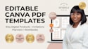 design editable pdf templates with canva
