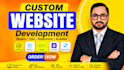do custom website frontend development web application react frontend developer