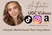 create cozy lifestyle and motherhood ugc videos that convert