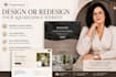 build squarespace website design or redesign squarespace website development