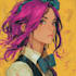 did anime character art