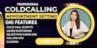 do b2b b2c cold calling sdr appointment setter solar cold caller roofing calls