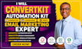 setup growtheon CRM, convertkit automation kit newsletter, brevo email marketing