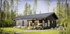retreat cgi frame house,modular home planning, prefabricated timber construction