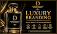 create luxury perfume packaging and brand identity design