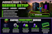 host and set up a minecraft server