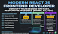 develop modern responsive react js frontend website from figma xd PSD