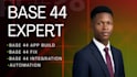 base 44 app, base 44 integration, base 44 automation base 44 webapp fix base44
