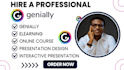 create interactive genially presentations for education and elearning