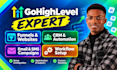 be go high level expert go high level website gohighlevel sales funnel