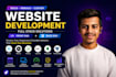 build rebuild custom website development full stack front end back end developer