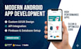 develop a professional and custom android app using android studio