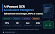 extract data of invoice, images, pdfs and documents using ai ocr