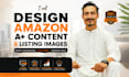 design amazon listing images and a plus content