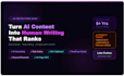 provide ai content editing, bulk articles and blog